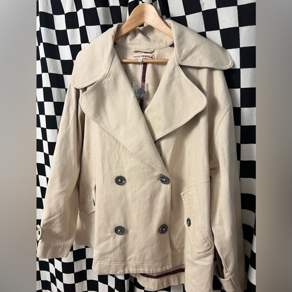 Free People Women's Highlands Solid Peacoat - Picture 8 of 13